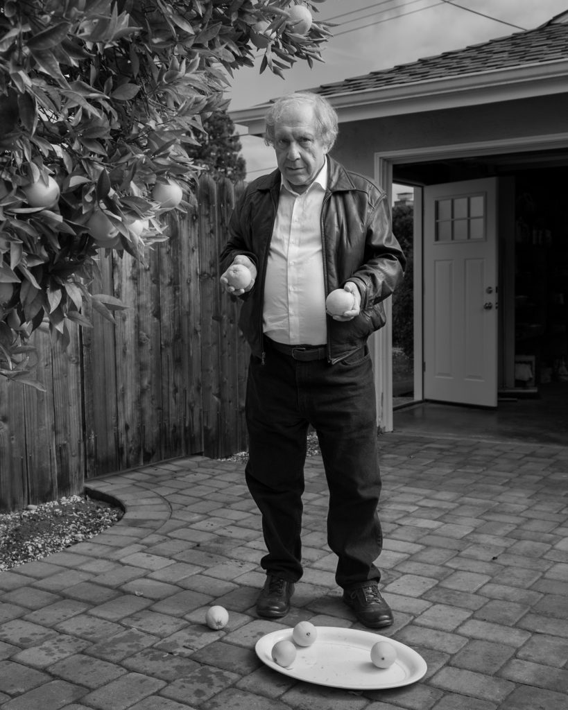 Alexander Stepanov photographed for the Wall Street Journal at his home in Palo Alto, CA.