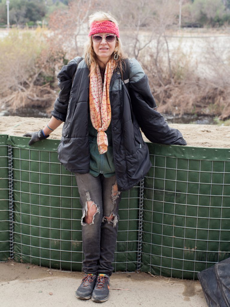 Woman at LA River Lemonde
