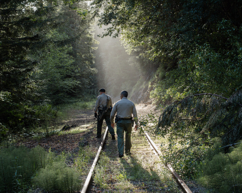 Ft. Bragg, California photographed for California Sunday Magazine's Aaron Bassler story.