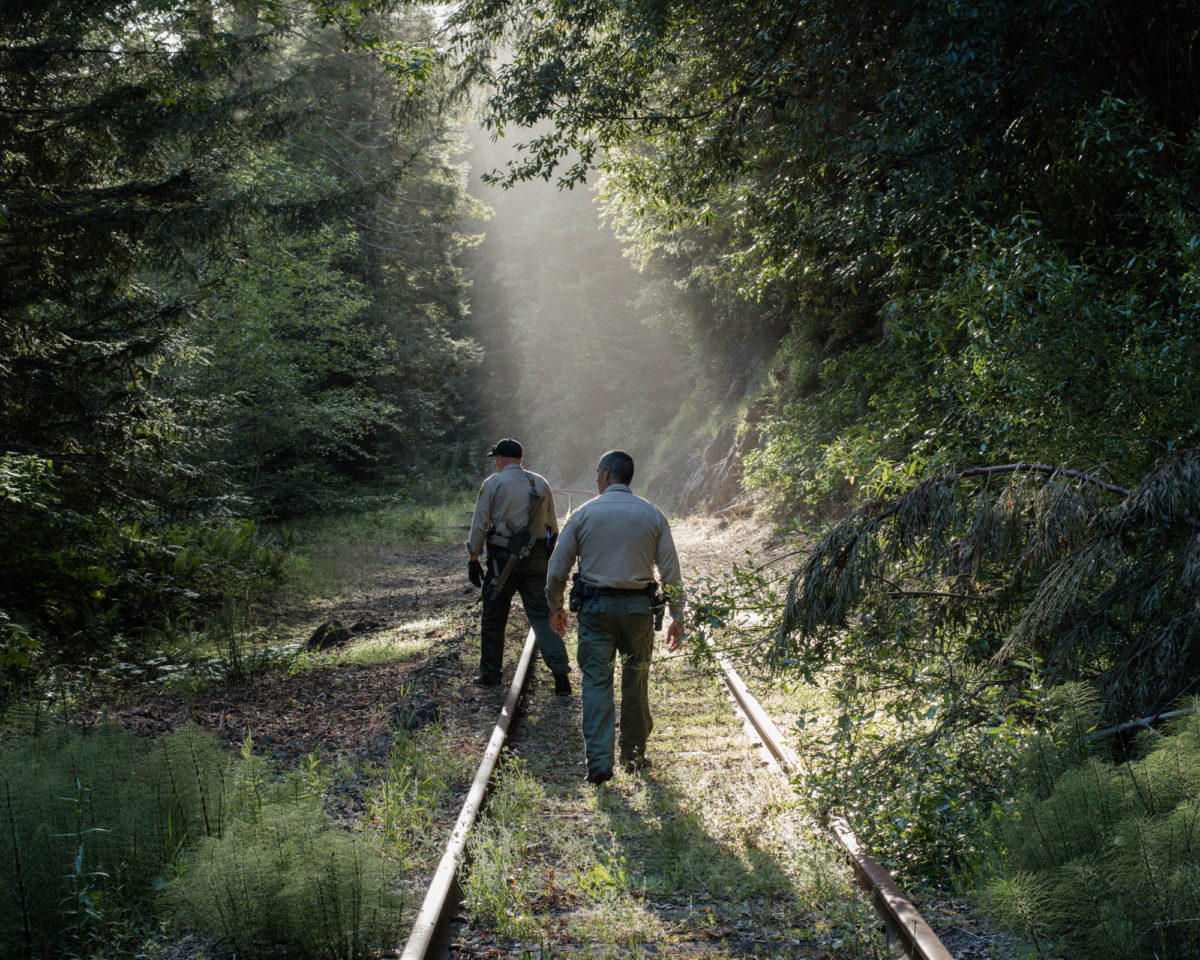 Ft. Bragg, California photographed for California Sunday Magazine's Aaron Bassler story.
