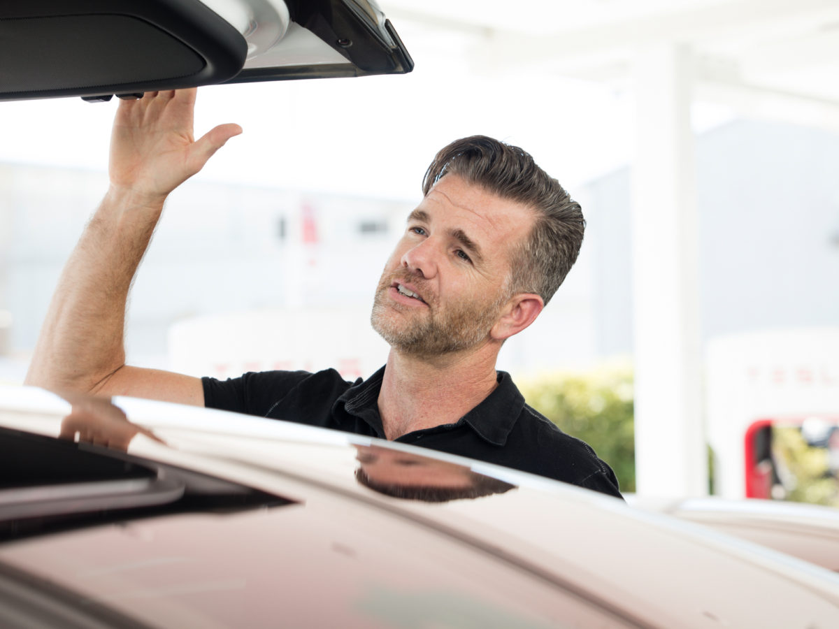 Tesla lead designer Franz Von Holzhausen photogrpahed for F.A.Q. Magazine, a quarterly publication for Berlin newspaper.