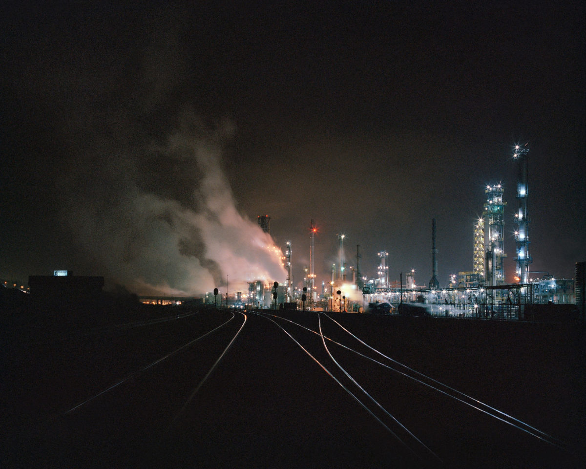 Oil refinery outside of Salt Lake City, UT