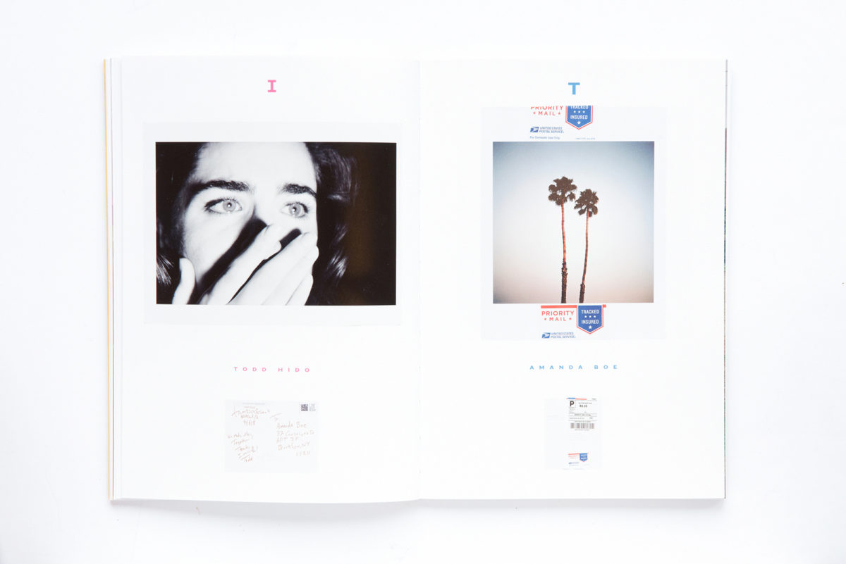 Begin Anywhere book, Exquisite Corpse chapter spread