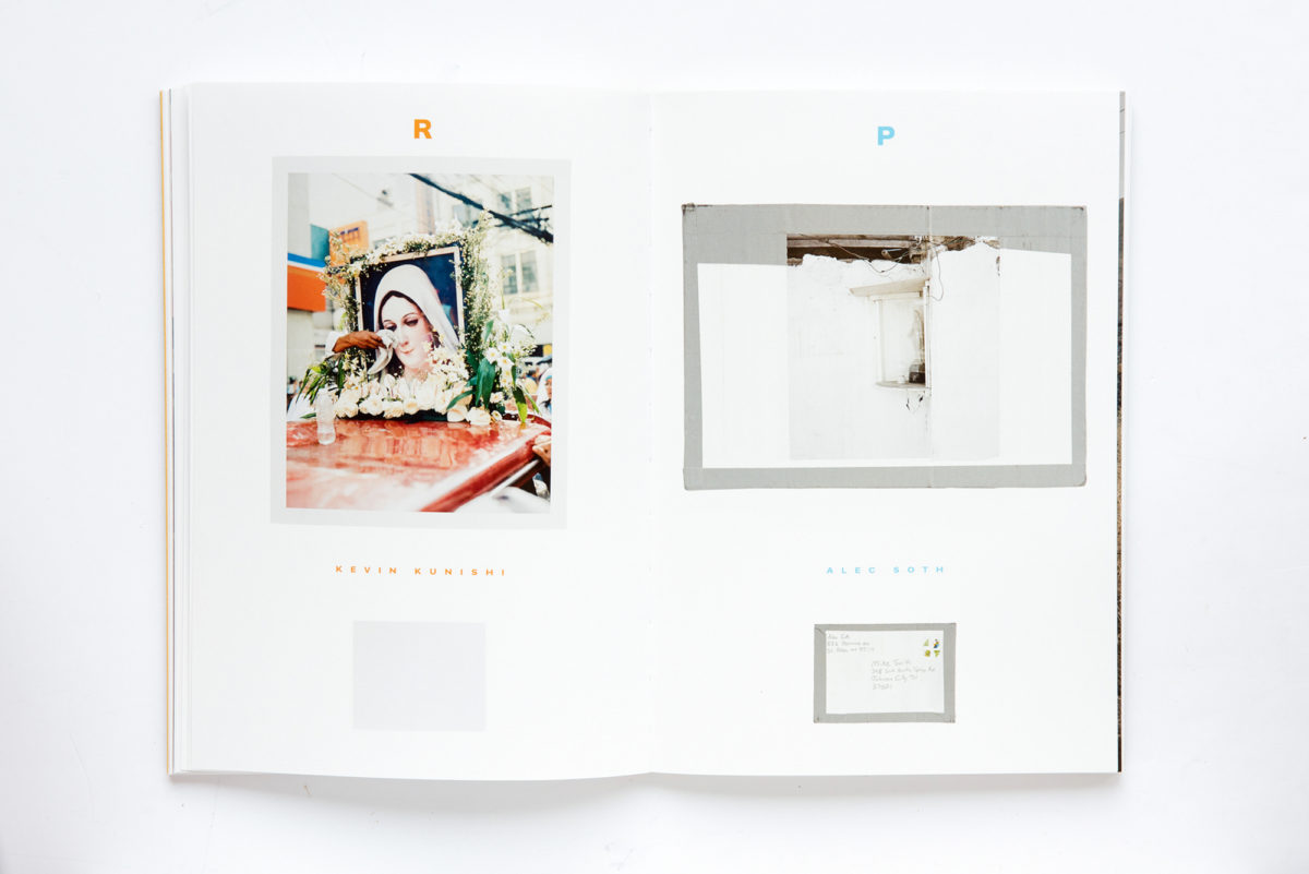 Begin Anywhere book, Exquisite Corpse chapter spread