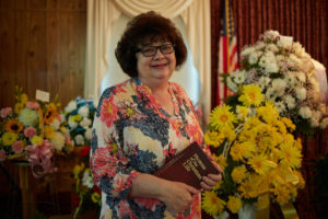 Scripture reader at funeral